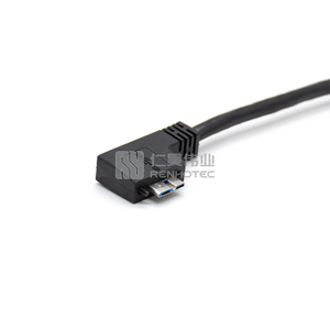Cavo per Telecamera Industriale USB 3.0 da Plug a Micro B ad Angolo Retto con Blocco a Vite per Trasferimento Dati per Visione Artificiale - Product Image 3