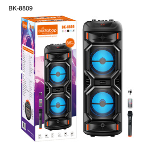 Altavoz de Karaoke Inalámbrico Modelo Emblemático de Proveedor Confiable, Sistema de Audio <span class=keywords><strong>Doble</strong></span> de 8 Pulgadas, BT 5.0, Conexión TWS para Fiestas al Aire Libre en el Patio Trasero - Product Image 2