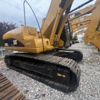 Excavatrice CAT 320CL d'occasion haute performance à vendre avec châssis à chenilles allongés et liens de châssis à plus de 85 % de durée de vie restante
