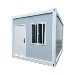 Casa contenedor de paquete plano de lujo con marco de acero europeo fácil de montar barato-para la Escuela Centro Comercial Hotel casas prefabricadas Panel de sándwich hecho - Product Image 2