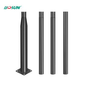 Poste <span class=keywords><strong>de</strong></span> lámpara <span class=keywords><strong>de</strong></span> calle dividido 4m 6m Negro Combinación galvanizada para exteriores Poste <span class=keywords><strong>de</strong></span> lámpara <span class=keywords><strong>de</strong></span> calle Poste <span class=keywords><strong>de</strong></span> lámpara <span class=keywords><strong>de</strong></span> jardín solar - Product Image 1