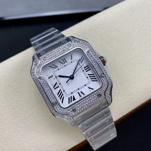 Montre de luxe pour homme, version originale de haute qualité, marque haut de gamme, vintage, calendrier, date, étanche, avec logo et cadran numérique - Product Image 4