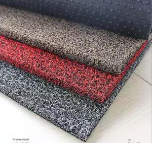 Le matériau intérieur de voiture en rouleau de bobine en PVC peut être coupé librement pour tapis de voiture coussin de porte tapis tapis de sol tapis antidérapant