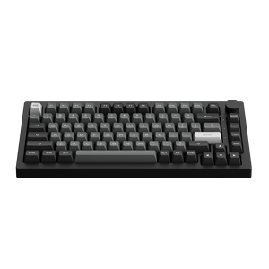 Teclado Mecánico para Juegos AKKO 5075B Plus-S Negro Plateado Cherry USB Tipo-C de 75 Teclas con Retroiluminación RGB Americana Intercambiable en Caliente - Product Image 1