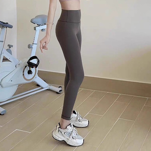 Pantalons de fitness pour femmes, effet push-up, ajustés, séchage rapide, pantalons de course, leggings de yoga élastiques à taille haute, vêtements de sport - Product Image 2