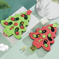 Productos para mascotas Rompecabezas Navidad Alta calidad Interactivo Gato Perro Juguete Dispensador de premios