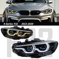 Pour BMW Série 4 F32 F33 F36 F82 F83 2013-2021 Ensemble de phares à LED laser bicolores Euro Plug and Play