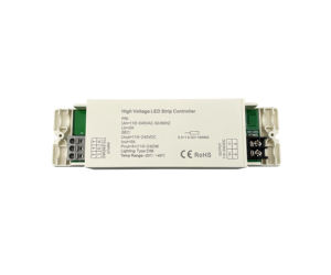 Controlador de tira LED de un solo color, atenuador LED inteligente inalámbrico de alto voltaje <span class=keywords><strong>RF</strong></span> 2.4G DHV001, 3 A, CA, CC, 110 - Product Image 4