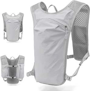 Gilet de sport en nylon pour le cyclisme, la course à pied, la randonnée, le vélo, le trail, le marathon - Sac à dos d'hydratation pour la course à pied, porte-téléphone, gilet - Product Image 6