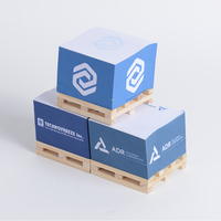 Bloc-notes adhésifs multi-couleurs, exclusifs transfrontaliers, amovibles et sans résidus, avec support adhésif puissant, double usage pour le bureau
