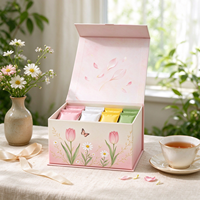 Boîte cadeau magnétique, boîte cadeau à ouverture rabattable, boîte cadeau haut de gamme, emballage rigide, boîte d'emballage premium, boîte cadeau pour les fêtes