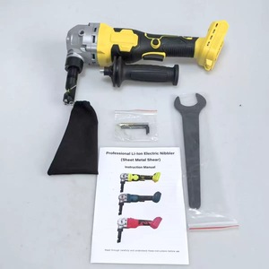 <span class=keywords><strong>Cisaille</strong></span> à tôle <span class=keywords><strong>électrique</strong></span> sans fil 21V au lithium-ion, outil de découpe de métal sans balais pour acier, aluminium, tôle d'étain - Product Image 2