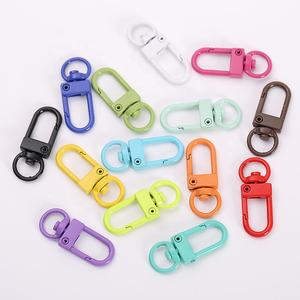 Hot Sale <span class=keywords><strong>Promo</strong></span> Metall Schlüssel bund Zubehör Haken verschluss - Product Image 1