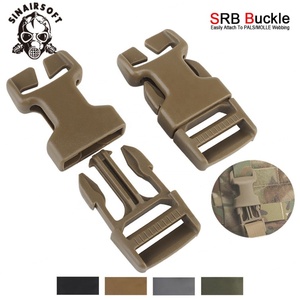 Quick Release <b>Side</b> Release Buckle SRB 2.5cm Plastic Buckle for Use with Any Chest Rig or <b>Plate</b> Carrier for Outdoor Activities - Product Image 5