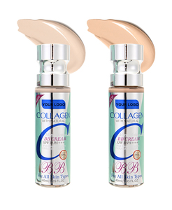 Copertura completa vegano impermeabile SPF 30 PA +++ collagene Bb <span class=keywords><strong>Cream</strong></span> fondotinta 40ml con naturale per tutti i tipi di pelle viso Base trucco - Product Image 6