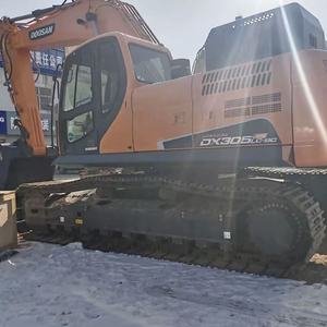 Excavadora de cadenas usada Doosan DX305LC-9C ACE de 30 toneladas con motor original DL08 y cucharón de 1.65m³ para trabajo pesado - Product Image 2