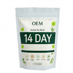 Tisane personnalisée OEM ODM à base de plantes, sans caféine, pour le bien-être quotidien et le soutien nutritionnel, formule 14 jours - Product Image 1
