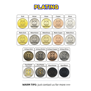 Pièce de monnaie commémorative 3D en laiton double face estampillée pour l'honneur, édition 15e anniversaire 2010-2025, motif <span class=keywords><strong>Semper</strong></span> <span class=keywords><strong>Fi</strong></span> - Product Image 3