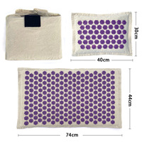 Ensemble de tapis d'acupression Purapoint Oreiller de massage à point d'acupuncture