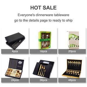 Juego de Cubiertos de Acero Inoxidable de Lujo de 5 Piezas, Juego de Cubiertos 18-10 para Hotel y Restaurante, Logotipo Personalizado, Acabado Espejo, Cubiertos Resistentes - Product Image 4