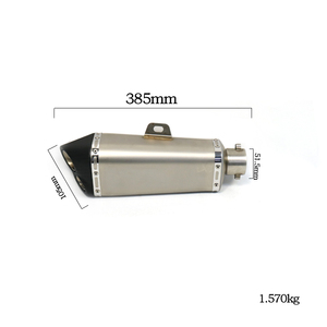 Silencieux d'échappement en acier inoxydable pour moto, moto sportive 600cc avec <span class=keywords><strong>DB</strong></span> <span class=keywords><strong>Killer</strong></span> pour Honda Pcx Exhaust PCX <span class=keywords><strong>125</strong></span> 150 PCX125 PCX150 2019 - Product Image 6