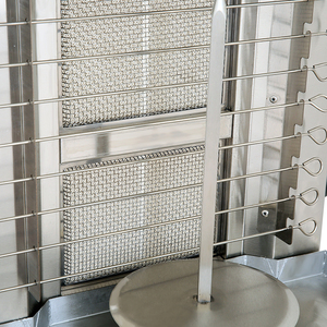 Horno Rotatorio y Máquina de Kebab Comercial de Acero Inoxidable a Gas Bochang BGB-25A con Material de Grado Alimenticio - Product Image 6