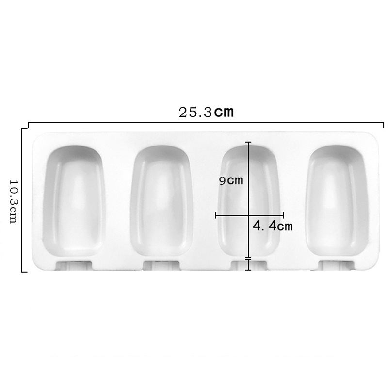 Large 4-piece elliptical set (without lid and handle)