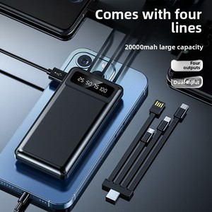 Meilleures ventes, batterie externe de haute qualité, nouvelle batterie externe ultra-fine de 10 000 mAh, charge rapide 10 W, mini format, écran LED, support, <span class=keywords><strong>chargeur</strong></span> portable - Product Image 3