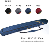 Sac de transport à roulettes pour ski, imperméable et entièrement rembourré, idéal pour le voyage aérien et le transport de matériel de neige – Vente en gros usine OEM/ODM