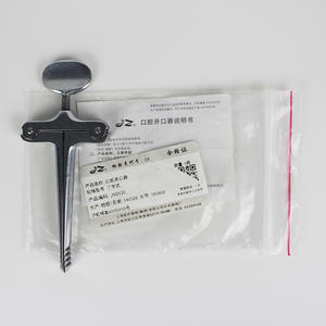 เซี่ยงไฮ้ จินจงที่เปิดปากสำหรับทันตกรรม สแตนเลสสตีลรูปตัว T J50330 เครื่องมือดูแลช่องปากแบบแมนนวล - Product Image 2