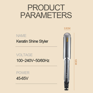 Lisseur ionique pour cheveux secs et humides Dsp Keratin Shine Styler Ms 10029 pour tous types de cheveux - Product Image 3