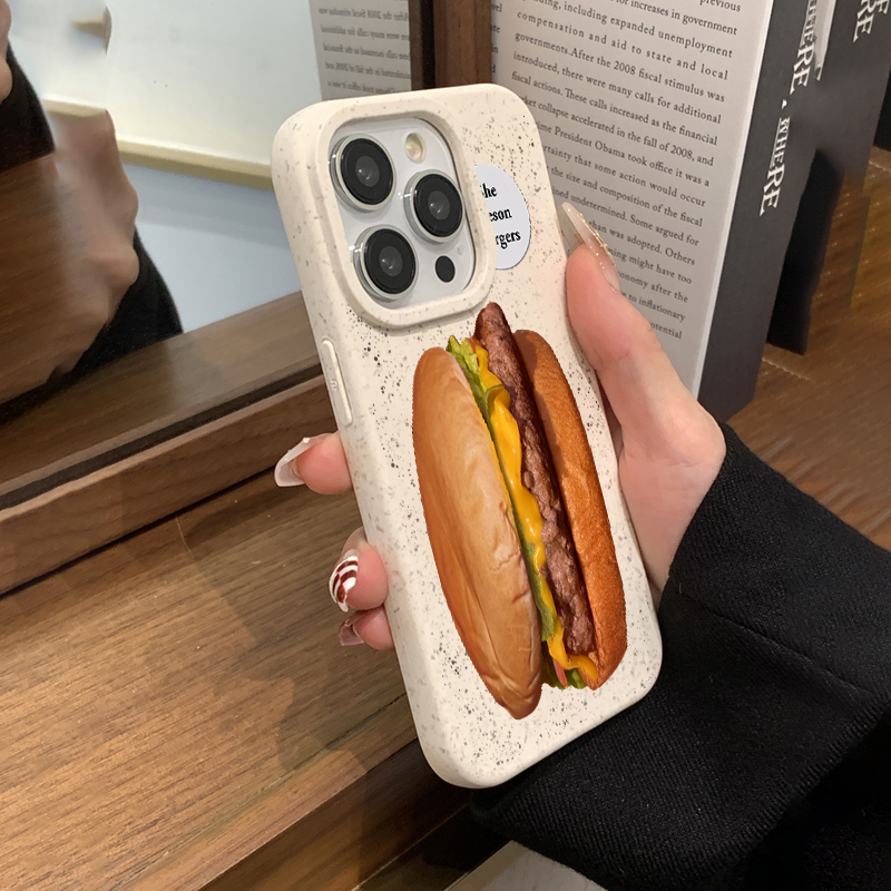 Wheat shell, antique white-h540 beef burger