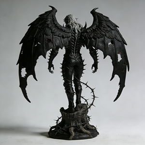 Scultura di Satana come Signore di Questo Mondo - Product Image 2