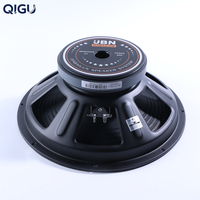 Haut-parleur de scène dQP15-081 de 15 pouces, bobine vocale de 65 mm, 8Ω, 96dB, 200W-250W, 45Hz-3.5KHz pour système de sonorisation PA