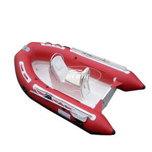 Bote de Fibra de Vidrio CE de 8 pies y 360J, <span class=keywords><strong>Mini</strong></span> Bote Neumático, <span class=keywords><strong>Kayak</strong></span> para Pesca en el Océano - Product Image 1