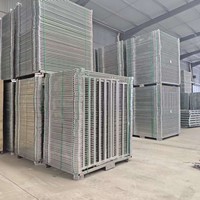 Paneles de Cerca para Ganado Galvanizados Resistentes de 6 pies de Altura para Corrales de Ganado, Corrales de Ovejas y Curras de Ganado, Sistema de Cercado para Exteriores