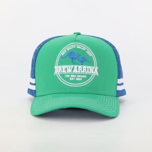 Gorra Trucker 3D de Alta Calidad, 5 Paneles, Logotipo Bordado Personalizado, OEM, Venta al por Mayor, Gorra de Malla de Algodón, para Pesca y Playa - Product Image 2