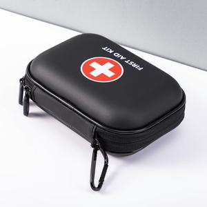 Botiquín de primeros auxilios pequeño portátil, botiquines médicos compactos con compartimentos, estuche de EVA para coche, hogar, exteriores, deportes, camping, Hiki - Product Image 6