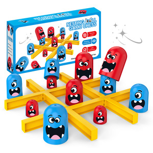 Juego de Mesa Interactivo Tic Tac Toe para 2 Jugadores, Divertido Juego de Mesa para Niños, Comer al Grande, Regalo para Niños - Product Image 1