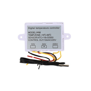 XH-W1411 trắng vỏ kỹ thuật số nhiệt ba hiển thị đa mục đích điều chỉnh nhiệt độ W88 công tắc điều khiển - Product Image 3