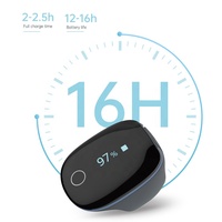 Aplikasi Bluetooth Lepu Laporan Data Waktu Nyata oksimeter denyut malam dengan Alarm untuk tidur
