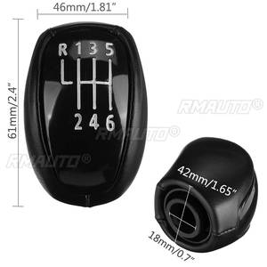 Pomo de Palanca de Cambios de 6 Velocidades para Renault/Laguna MK3 2007-2014, Cabezal de Palanca de Cambios Manual, 2008 2009 2010 2011 2012 2013 - Product Image 6