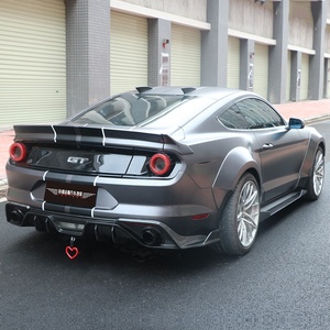 Ceja de rueda para Ford Mustang 2018-2023, guardabarros, faldones laterales, paneles basculantes, kit de cuerpo ancho - Product Image 3