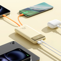 Offre Spéciale 22.5w Pd Power Banks & Power Station 3 en 1 20000 MAh Chargeur portable Power Bank pour samsung pour iphone 14