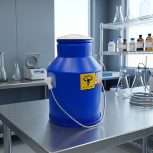 Contenedor de Leche de Plástico Grande de 40L, Resistente, de Grado Alimenticio, para Almacenamiento de Productos Lácteos, Recolección y Transporte de Leche en Granjas - Product Image 3