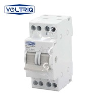 2P 63A MTS Interrupteur d'isolation de transfert manuel double puissance Disjoncteur de verrouillage 230V 400V Commutateur modulaire