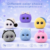 Jouet en peluche interactif IA ODM, animal en peluche intelligent parlant, chatbot multi-expressions, compagnon IA, pendentif animal de compagnie IA
