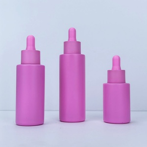 30ml Round Cosmetic Glass Dropper Bottle for Eye Drops Luxury Square Hard Paper <b>Box</b> for Serum Oils - Product Image 5