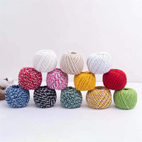 Boîtes d'emballage colorées pour gâteaux et pâtisseries, ficelle en coton pour boulangers, 50g x 75M, cadeau, offre spéciale