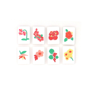 Mahjong américain de luxe personnalisé avec design imprimé, 160 tuiles acryliques, 4 couches, pour adultes, jeu de société cadeau - Product Image 6